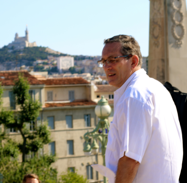 Claude Benard at Marseille station Claude Benard at Marseille station