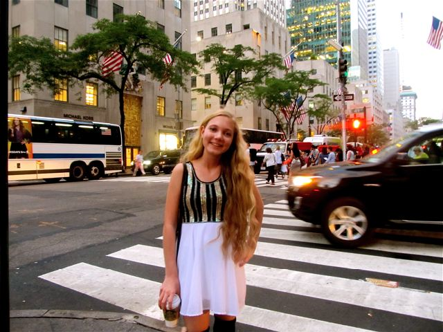 Fashion Queen Mozart enjoying NYC during fashion week Fashion Queen Mozart enjoying NYC during fashi
on week