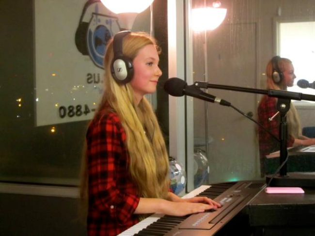 Mozart's Recording Her Beautiful Song "You're Not Alone"! ( Here on the radio) Mozart's Recording Her Beautiful Song "You're Not Alone"! ( Here on the radio)