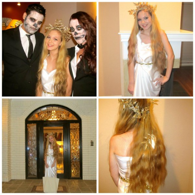 Happy Halloween! DIY Cute Cheap, Last Minute Costumes! Greek Goddess Happy Halloween! DIY Cute Cheap, Last Minute Costumes! Greek Goddess