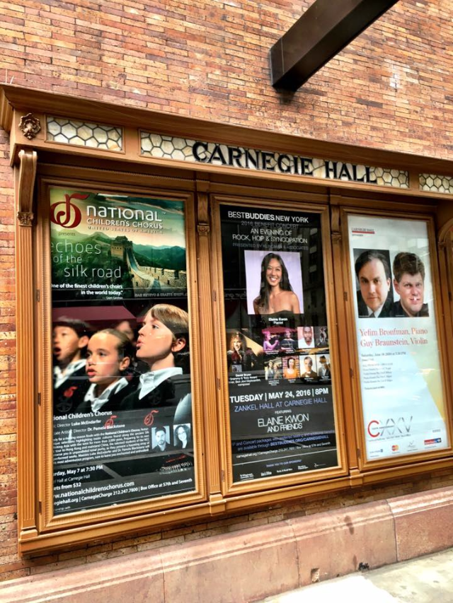 Mozart singing at Carnegie Hall with National Children's Chorus Mozart singing at Carnegie Hall with National Children's Chorus
