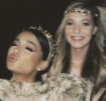 Heavenly Reyna and Ariana Grande in God is a Woman Heavenly Reyna and Ariana Grande in God is a Woman