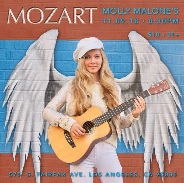 Mozart Dee in LA Weekly & Performing at Molly Malone's! Mozart Dee in LA Weekly & Performing at Molly Malone's!