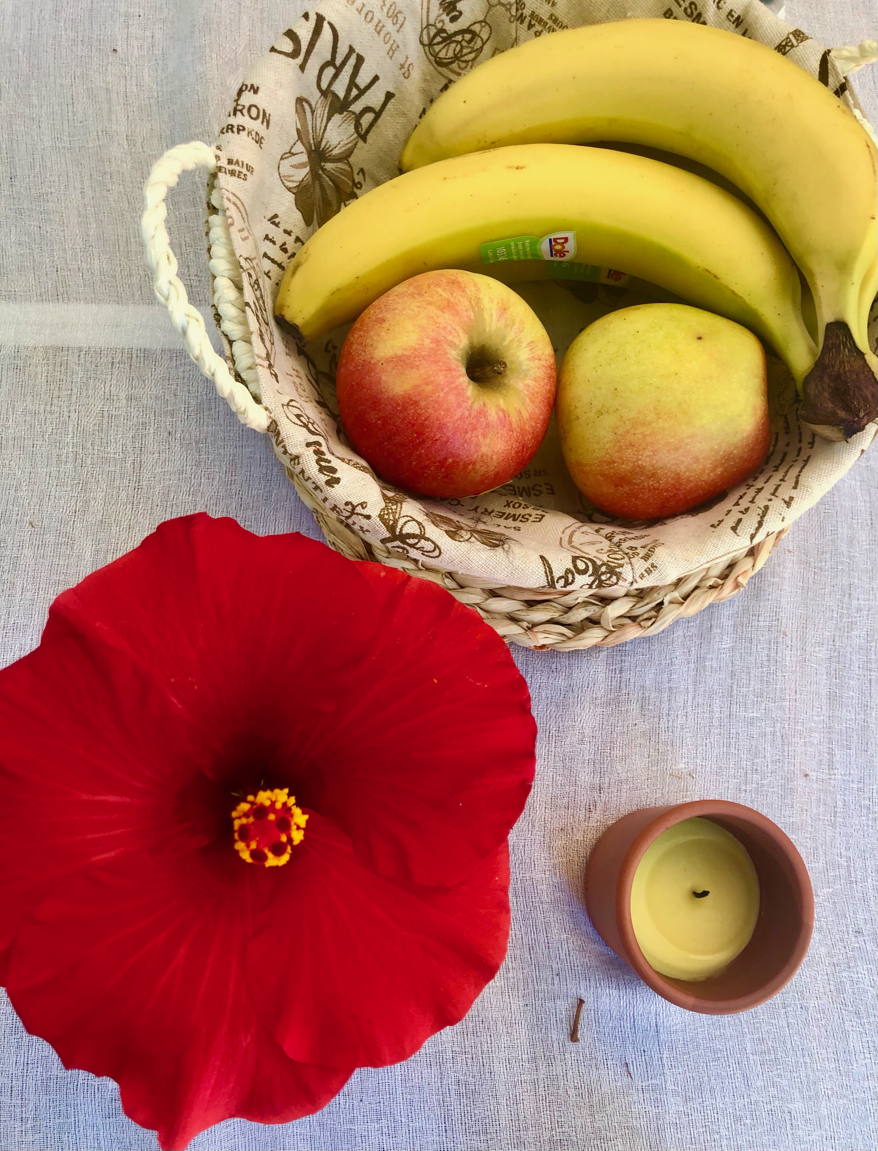 Camping spain simple pleasures like fresh picked flowers and fruit basket and candles Camping spain simple pleasures like fresh picked flowers and fruit basket and candles