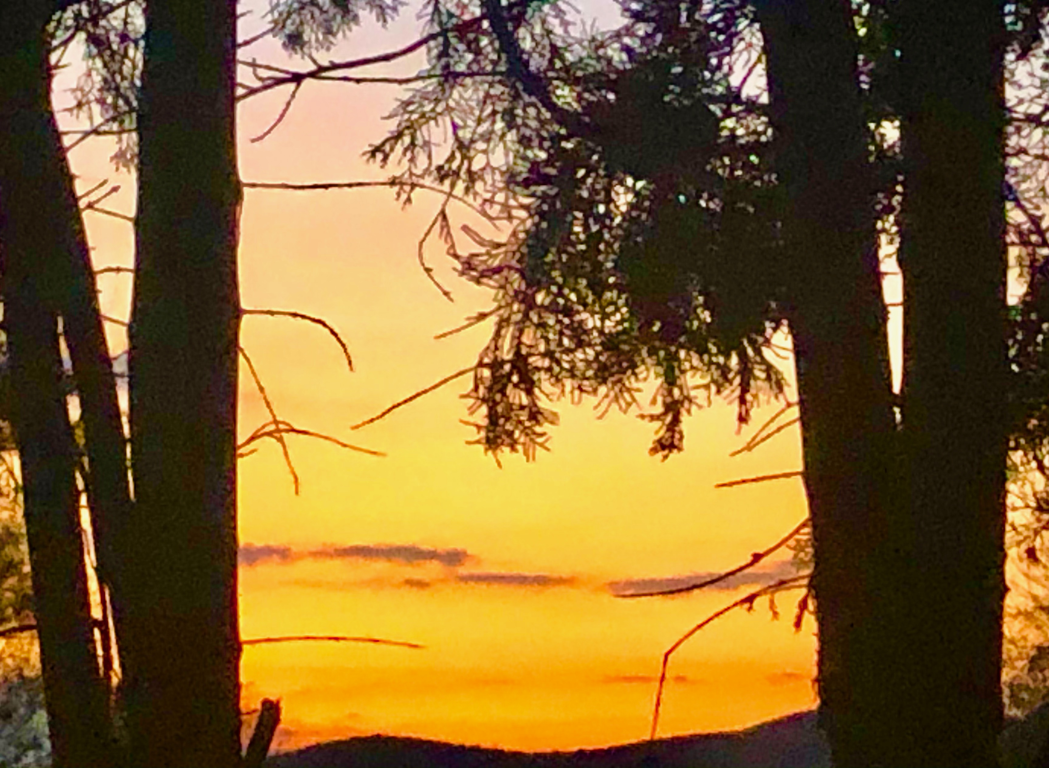 Camping Spain - Simple Pleasures sunsets at campsite Camping Spain - Simple Pleasures sunsets at campsite