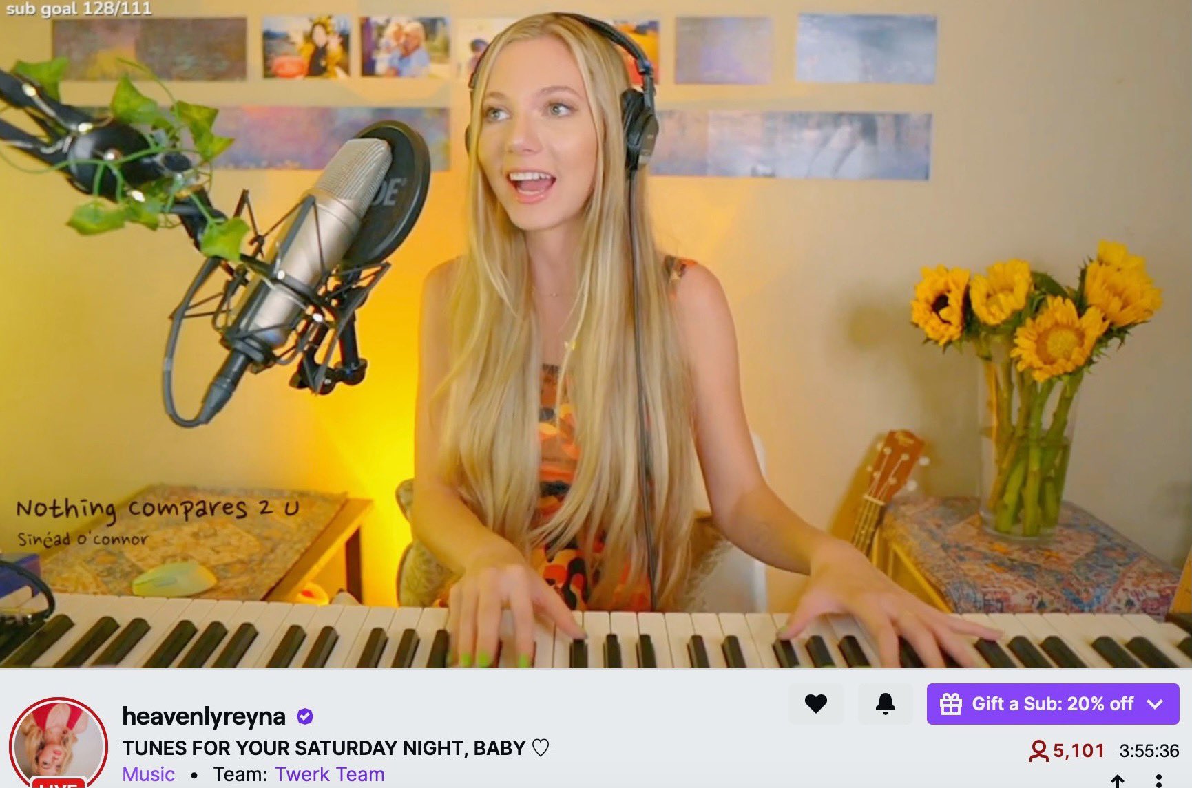 Heaveny Reyna on Twitch singing star viral beauty Heaveny Reyna on Twitch singing star viral beauty
