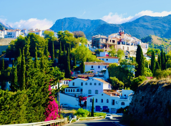 Best Warm Winter Digital Nomad Destinations!  east of malaga andalucia 