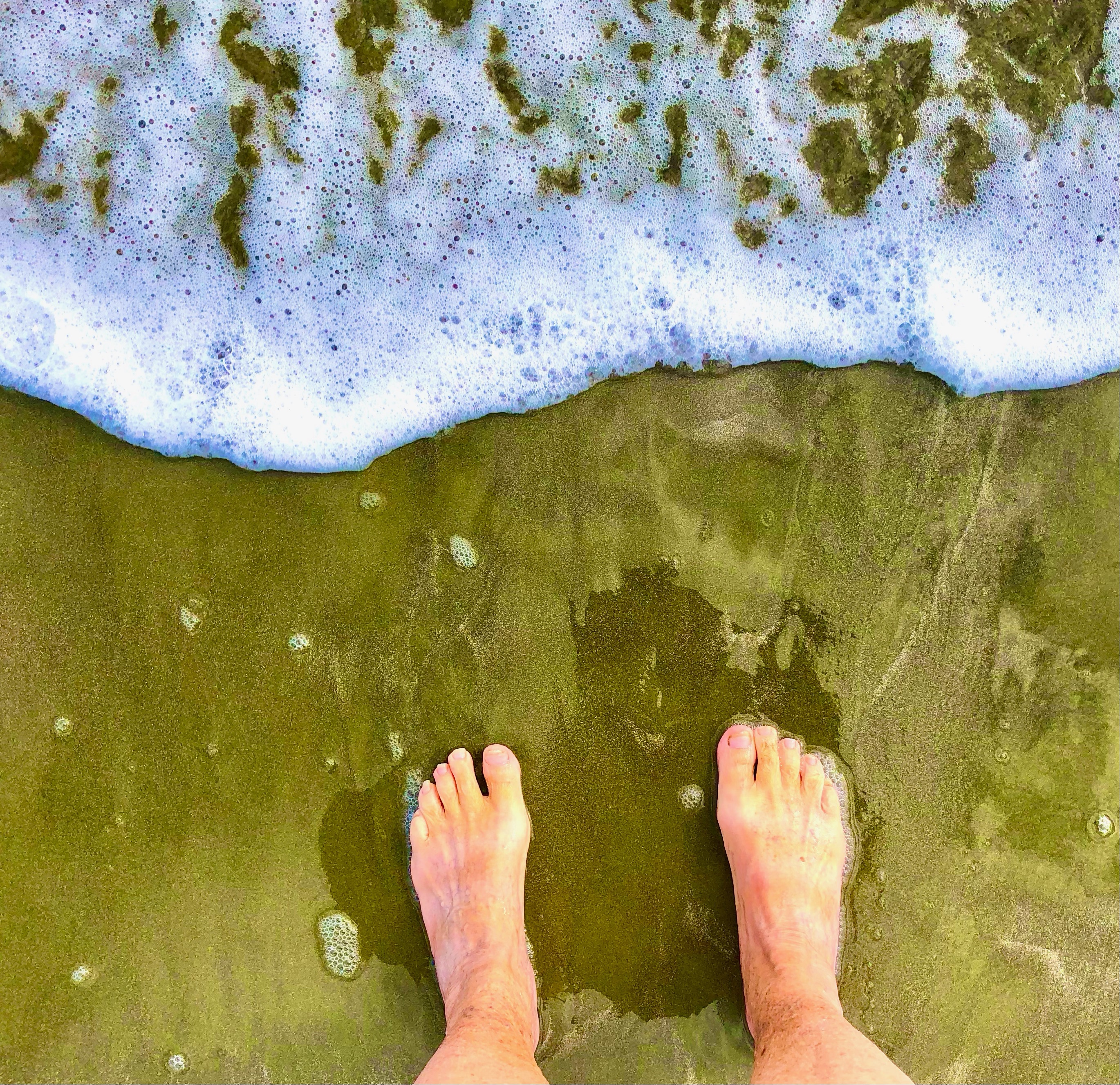 Beach walk grounding earthing and losing weight Beach walk grounding earthing and losing weight
