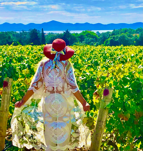 Best Ocean View Vineyard in Europe! red hat angel travel blogger Best Ocean View Vineyard in Europe! red hat angel travel blogger