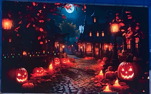 Fall Color & Halloween in Barcelona! pumpkins spain celebrating music 