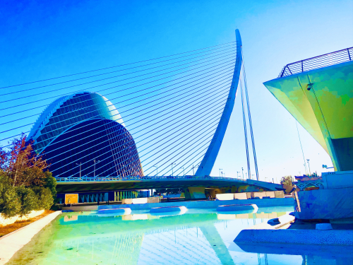 Valencia City of Arts and Sciences Outside Tips + Free Parking! architecture photos pools beauty Valencia City of Arts and Sciences Outside Tips + Free Parking! architecture photos pools beauty