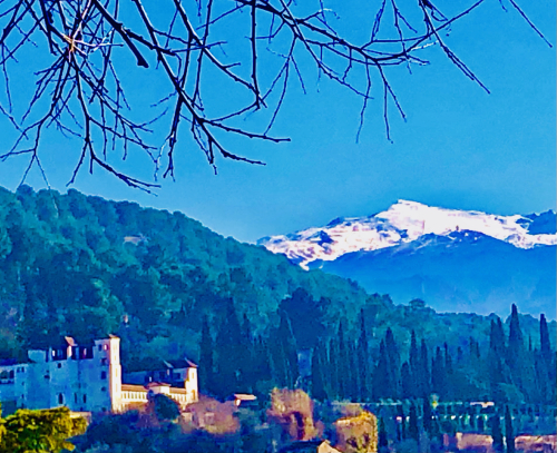 Winter Sun! Camping Europe Snowbirds! granada spain snow peaks mountains ski Winter Sun! Camping Europe Snowbirds! granada spain snow peaks mountains ski