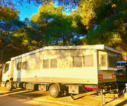 Winter Sun! Camping Europe Snowbirds! unusal huge rv from Germany tiny home Winter Sun! Camping Europe Snowbirds! unusal huge rv from Germany tiny home