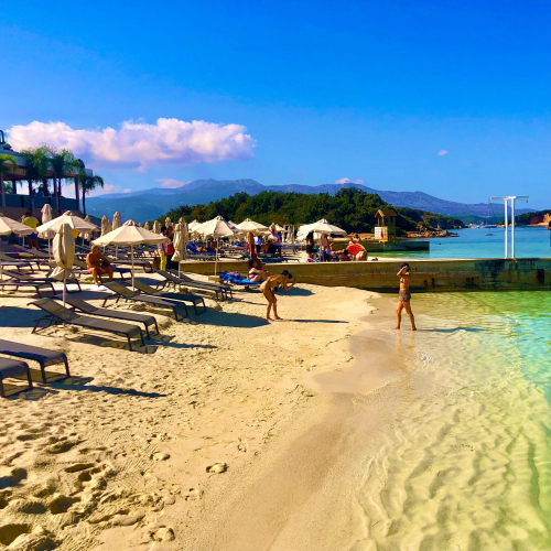 Albania Travel is the Next Croatia!  amazing beaches Ksamil  white sand looks like bali or bora bora or maldives 