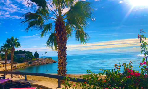 Best Tips! Americans Buying Home in Spain! sea waves flowers stone walls Best Tips! Americans Buying Home in Spain! sea waves flowers stone walls