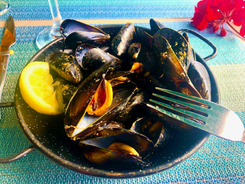 OMG! Spain's Amazing Delta Oyster Festival & Salazar's Lunch! yum mussles OMG! Spain's Amazing Delta Oyster Festival & Salazar's Lunch! yum mussles